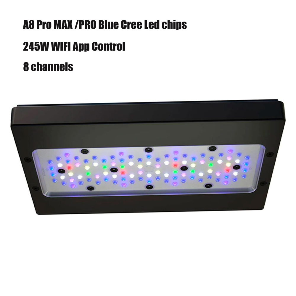 Aquarium Blue Marine Reef - ไฟ LED สำหรับตู้ปลาทะเลแบบโปรแกรมได้เต็มสเปกตรัม รุ่น Wifi APP