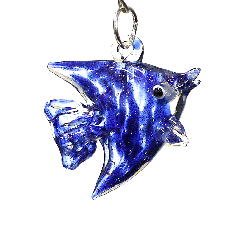 Marine Aquarium Europe - สไตล์ยุโรปน่ารักมหาสมุทรปลาเสน่ห์แก้วจี้มินิสัตว์ทะเลรูปปั้นตกแต่งสำหรับทำเครื่องประดับ DIY หรือตกแต่งพิพิธภัณฑ์สัตว์น้ำ