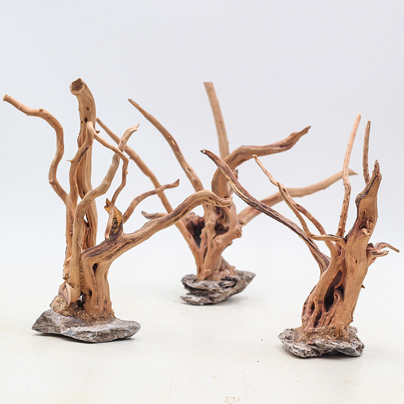 Aquarium Innovative Marine - 1PC Aquarium ภูมิทัศน์เครื่องประดับไม้ Tree Root Driftwood