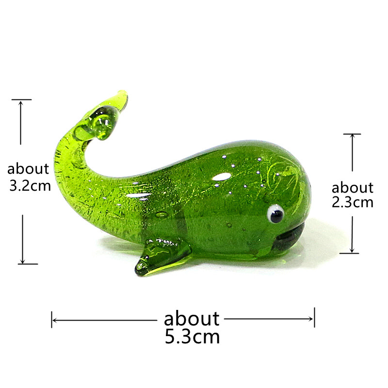 Murano แก้วปลาวาฬมินิรูปปั้นฟอ - Marine Aquarium Europe บทวิจารณ์และราคา