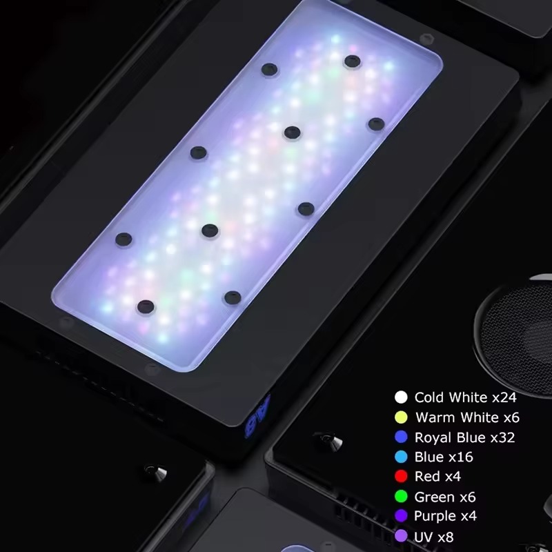ไฟ LED สเปกตรัมเต็ม A8Pro II M - Aquarium Blue Marine Reef บทวิจารณ์และราคา
