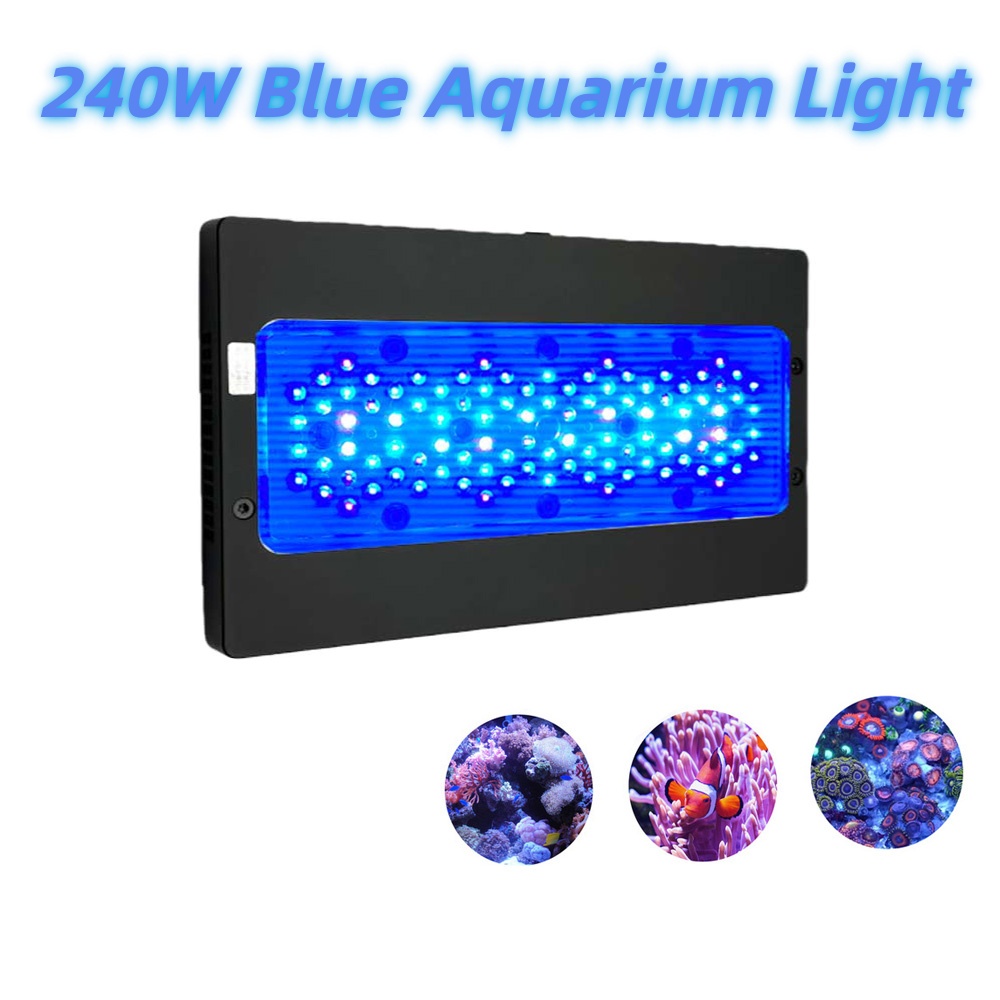 ไฟ LED สำหรับตู้ปลาทะเลแบบโปรแ - Aquarium Blue Marine Reef บทวิจารณ์และราคา