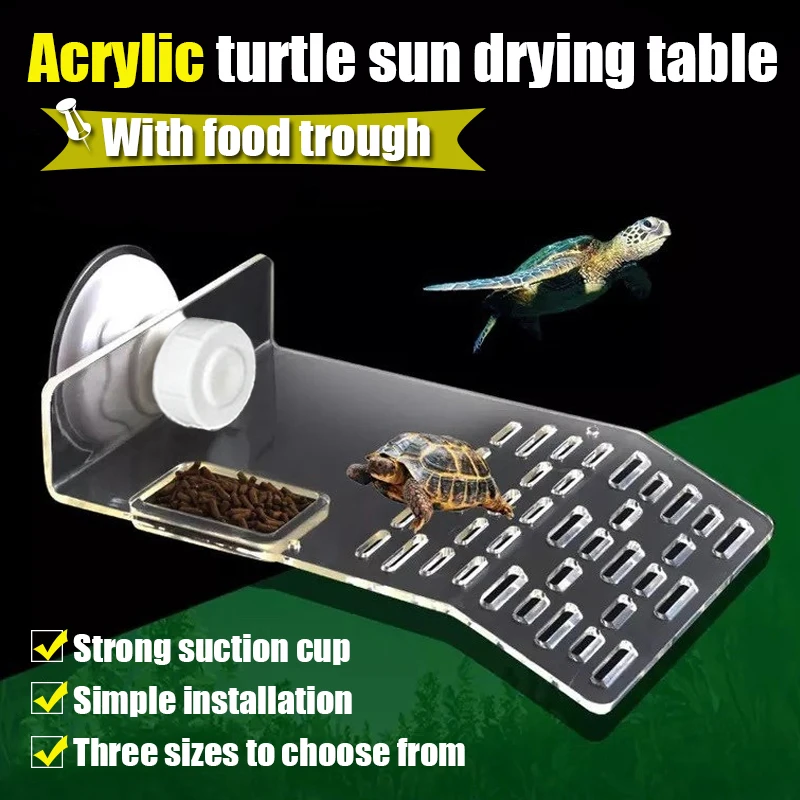1PC S/M/L ขนาดเต่าแพลตฟอร์มลอย - Aquarium Innovative Marine บทวิจารณ์และราคา