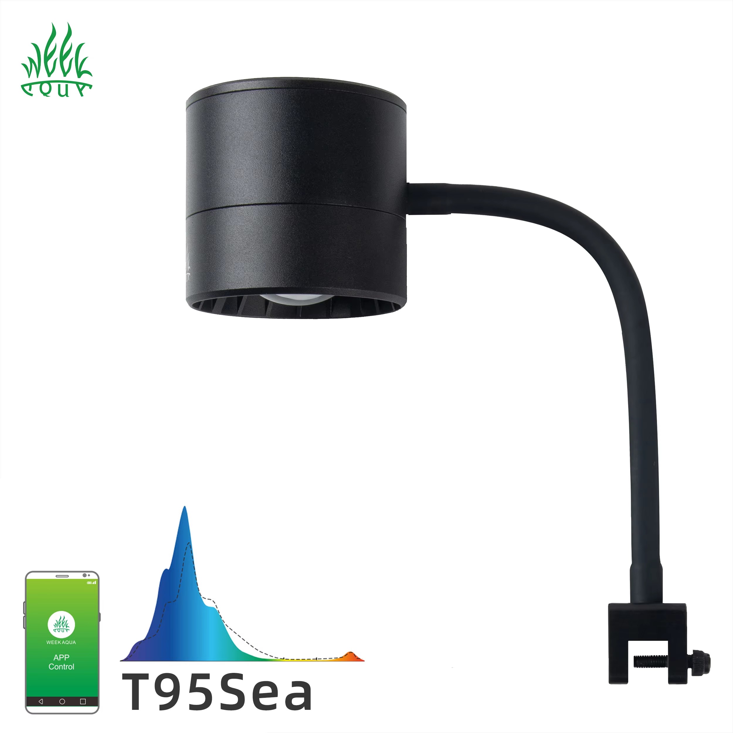 ไฟสำหรับตู้ปลา WEEK AQUA รุ่น  - Aquarium Blue Marine Reef บทวิจารณ์และราคา