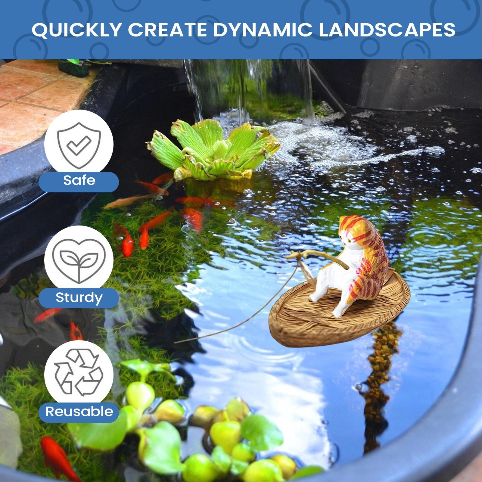 ของตกแต่งตู้ปลาเรือตกปลาแมวน่า - Aquarium Marina บทวิจารณ์และราคา