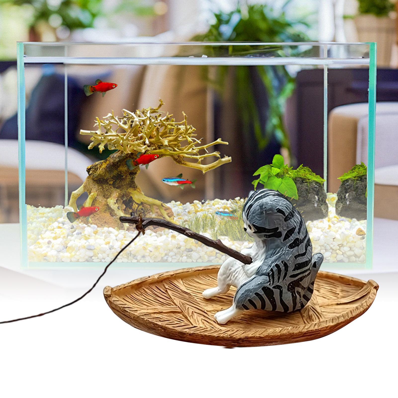 ของตกแต่งตู้ปลาเรือตกปลาแมวน่า - Aquarium Marina บทวิจารณ์และราคา