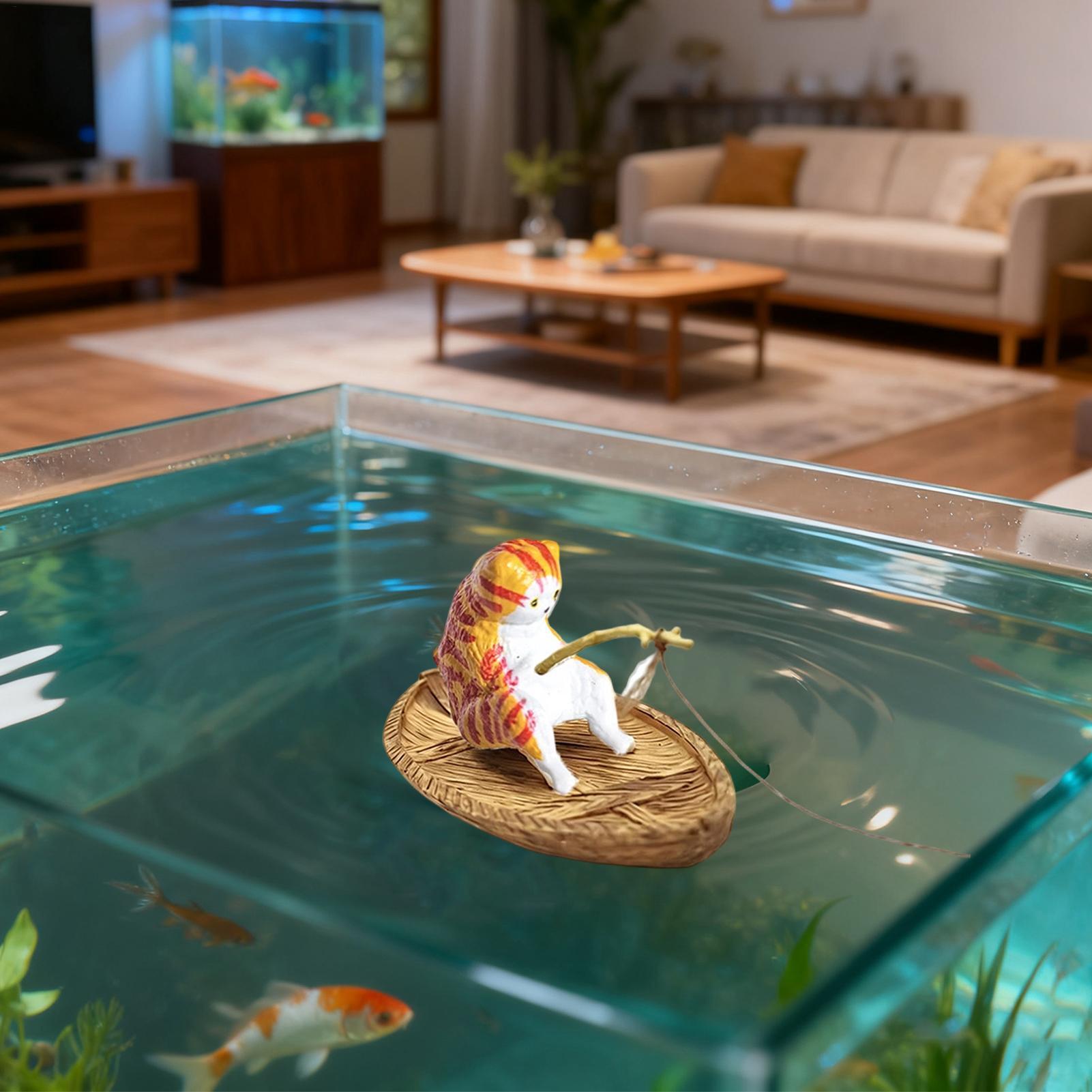ของตกแต่งตู้ปลาเรือตกปลาแมวน่า - Aquarium Marina บทวิจารณ์และราคา