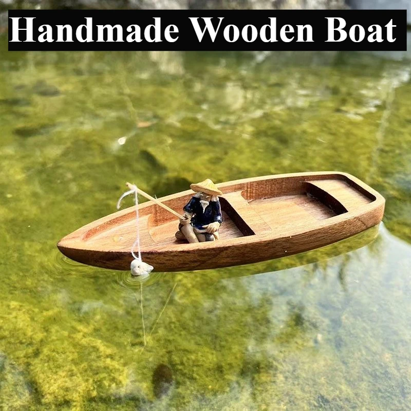 Handmade ไม้เรือ Mini ลอยเรือ  - Aquarium Marina บทวิจารณ์และราคา