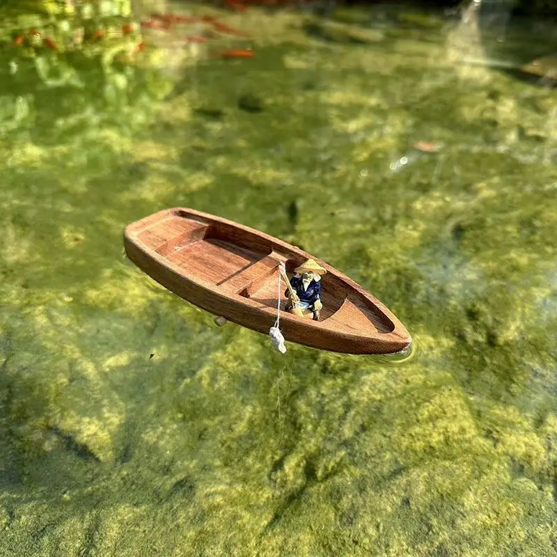 Handmade ไม้เรือ Mini ลอยเรือ  - Aquarium Marina บทวิจารณ์และราคา