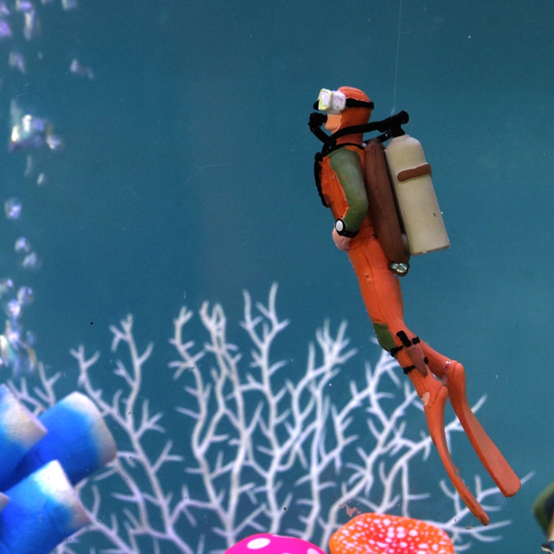 Aquarium DIVER ตกแต่งลอยเรซิ่น - Aquarium Innovative Marine บทวิจารณ์และราคา