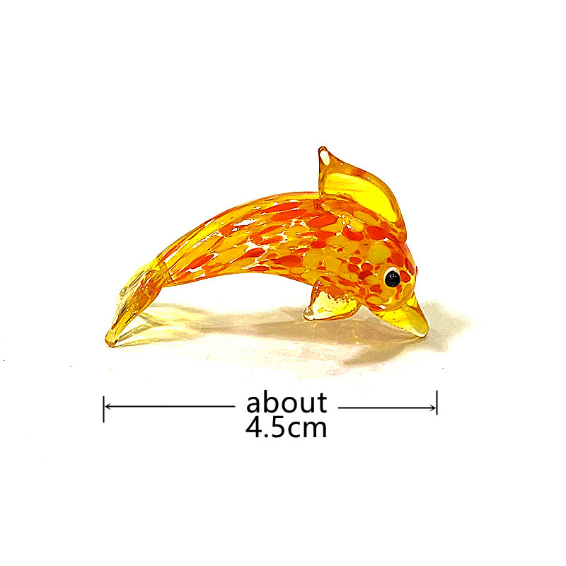 ตุ๊กตาปลาโลมาแก้วทำมือขนาดเล็ก - Marine Aquarium Europe บทวิจารณ์และราคา