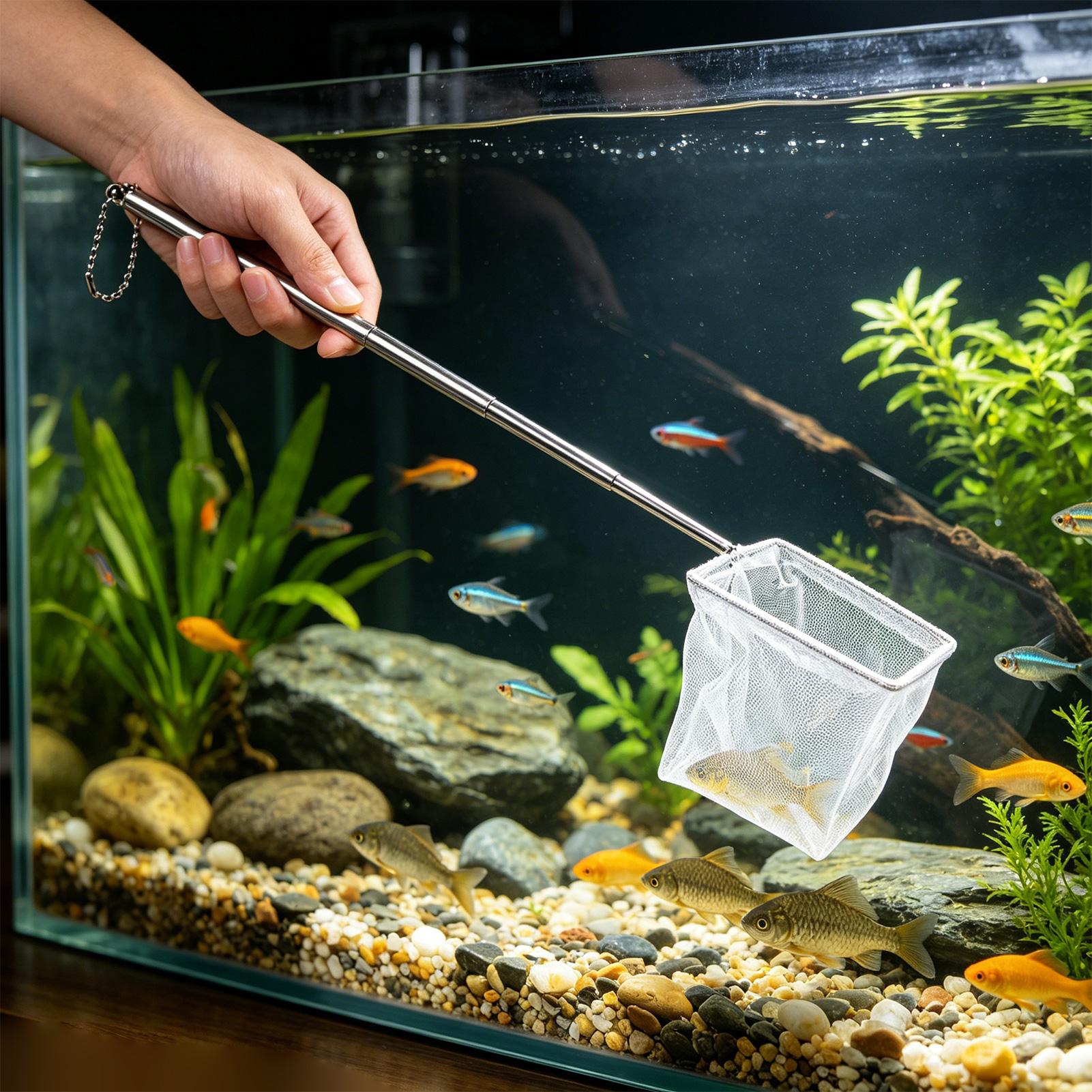 ชุดอุปกรณ์ตกปลา 2 ชิ้น ตาข่ายด - Aquarium Marina บทวิจารณ์และราคา