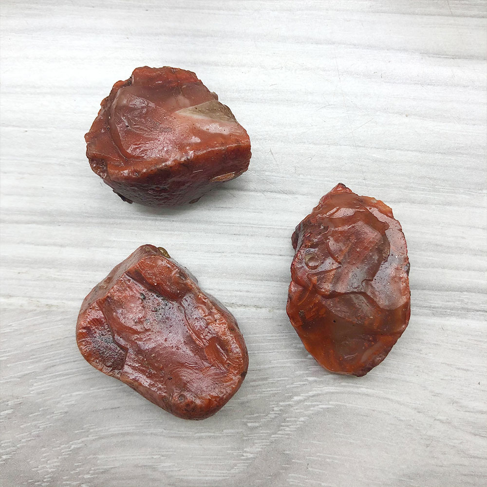 1 PC สุ่มหยาบดิบ Carnelian สีแ - Aquarium Innovative Marine บทวิจารณ์และราคา