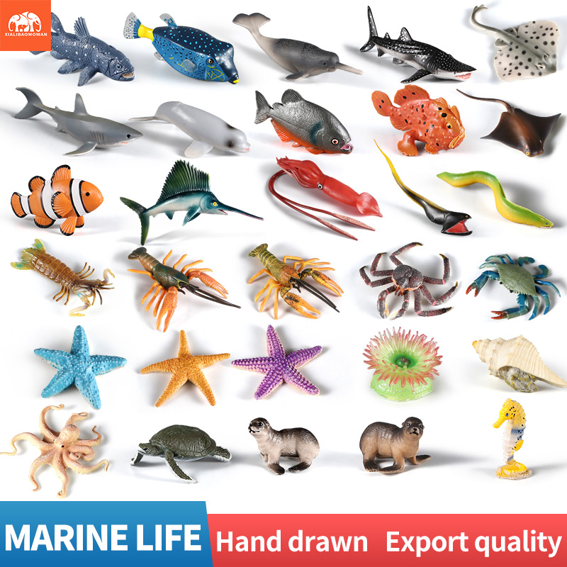 ชุดฟิกเกอร์สัตว์ทะเล - ปลาโลมา - Marine Life Aquariums บทวิจารณ์และราคา